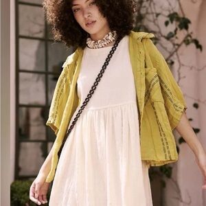 Free People Beach I’m Still Obsessed Sleeveless Dress in Soft Yellow